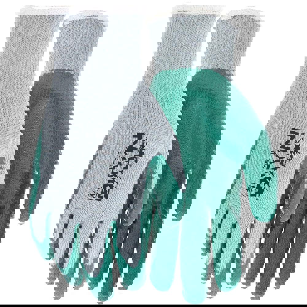 General Purpose Work Gloves: Large, Nitrile Coated, Nitrile